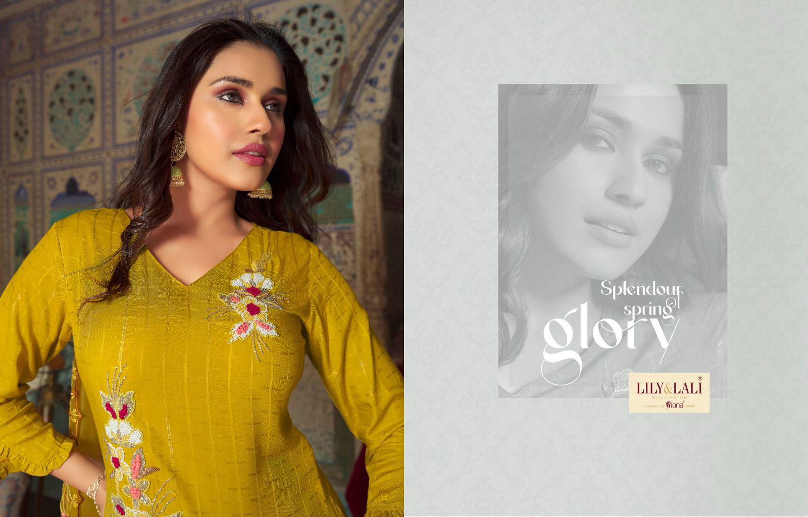 Metro Fusion By Lily Lali Designer Readymade Suits Catalog